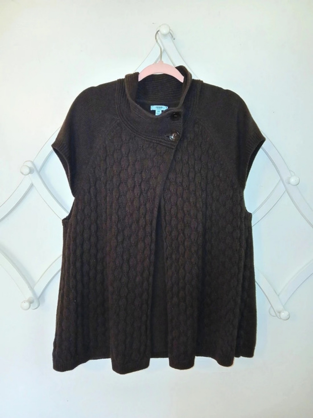 IZOD Cable Knit Vest Size 2X